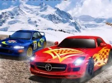 Snow Fall Racing Championship game background