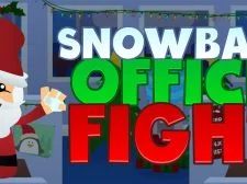 Snowball Office Fight game background
