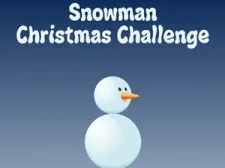 Snowman Christmas Challenge game background