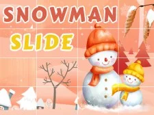 Snowman Slide game background
