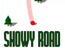 Snowy Road game background