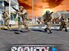 Society FPS game background