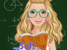 Soft Teacher Dress up game background
