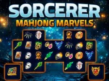 Sorcerer Mahjong Marvels game background