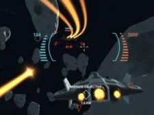 Space Combat Simulator game background
