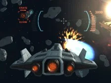 Space Fighter game background