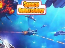 Space Galaxcolory game background