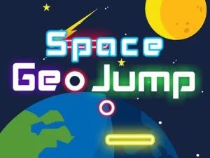 Space Geo Jump game background