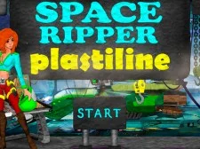 Space Ripper Plastiline game background