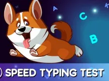 Speed Typing Test game background