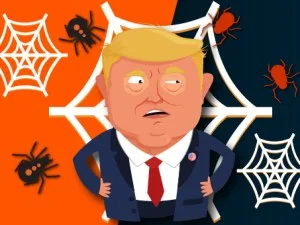 Spider Trump game background