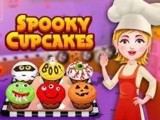 Spooky Cupcakes game background