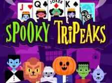 Spooky Tripeaks game background