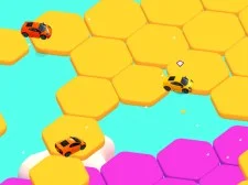 Sport Car Hexagon game background