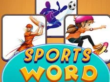 Puzzle Kata Olahraga game background