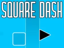 Square dash game background