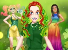 St Patrick’s Day Princess Challenge game background