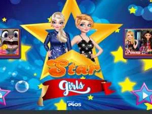 Star Girls game background