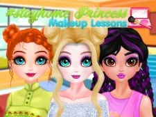 Lecciones de maquillaje de princesa de alojamiento