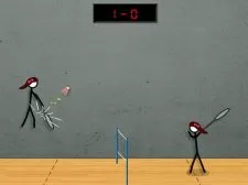 Stick Figure Badminton 2 game background
