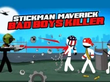 Stickman maverick : bad boys killer game background