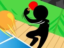 Stickman Ping Pong game background
