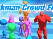 Stickmen Crowd Fight game background