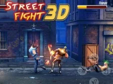 Street Fight 3D game background