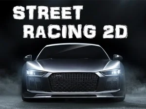 Street Racing 2D game background