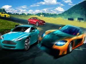 Stunts Car-Herausforderung. game background
