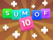 Sum of 10: Merge Number Tiles game background