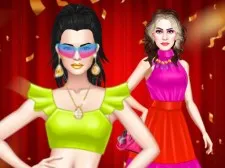 Summer Celebrity Fashion Battle game background