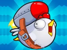 Super Chicken Fly game background