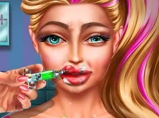 Super Doll Lips Injections game background