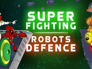 Super Fighting Robots Defense game background