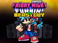 Super Friday Night vs Beast Guy game background