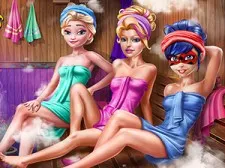 Super Girls Sauna Realife game background