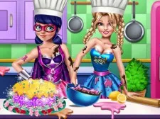Super Hero Cooking Contest! game background