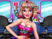 Super Hero Make Up Salon! game background