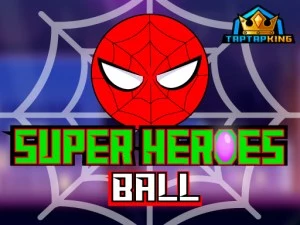 Super Heroes Ball game background