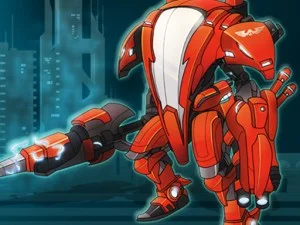 Super Robo fighter 3 game background