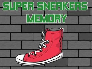 Super Sneakers Memory game background