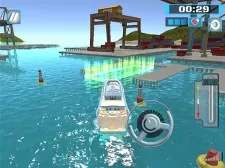Super Yacht Parking game background