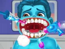 Superhero Dentist game background