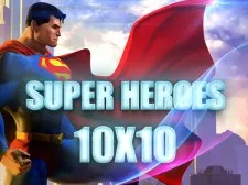 Superheroes 1010 game background
