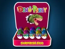 Surprise Egg Dino Party game background