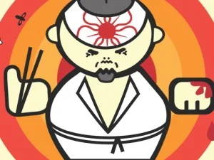 Sushi Ninja game background