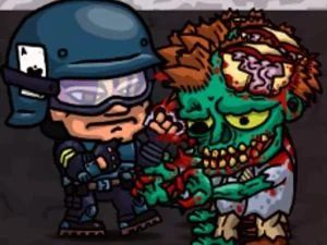 Swat vs Zombies 2 game background