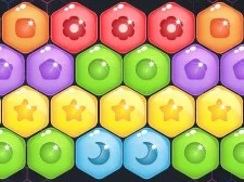 Sweet Candy Hexa Puzzle game background