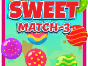 Sweet Candy Match game background